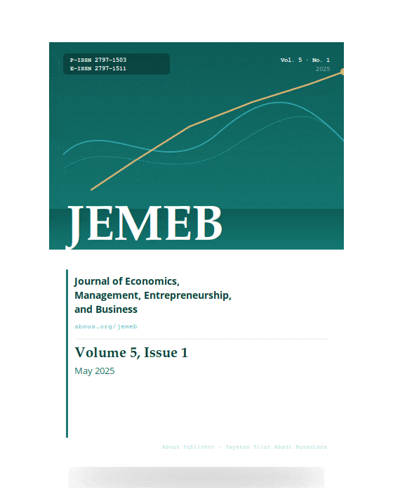 Journal of Economics, Management, Entrepreneurship, and Business